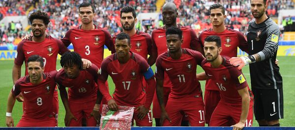 La selección portuguesa en el partido para definir tercer y cuarto puesto de la Copa Confederaciones 2017 - Sputnik Mundo