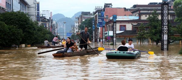 Inundación en China Inundación en China - Sputnik Mundo