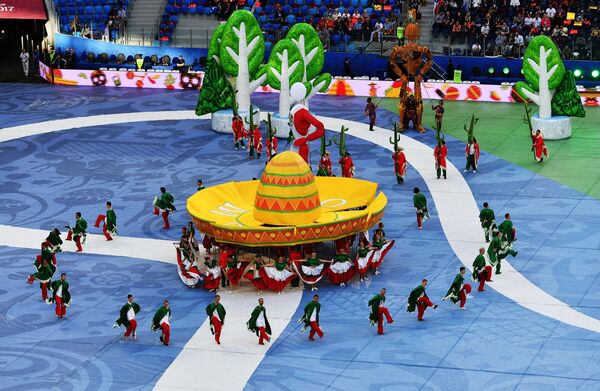 La magnífica ceremonia de clausura de la Copa Confederaciones 2017 - Sputnik Mundo