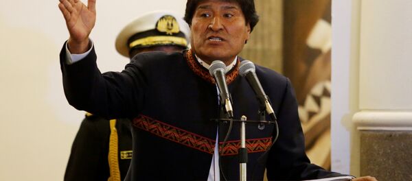 Evo Morales, presidente de Bolivia Evo Morales, presidente de Bolivia - Sputnik Mundo