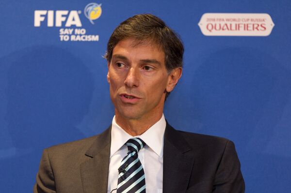 Federico Addiechi, responsable de los programas de responsabilidad social de la FIFA - Sputnik Mundo