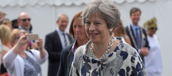 Theresa May, primera ministra de el Reino Unido - Sputnik Mundo