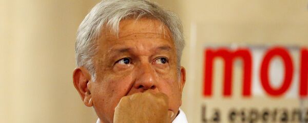 El presidente de México, Andrés Manuel López Obrador - Sputnik Mundo