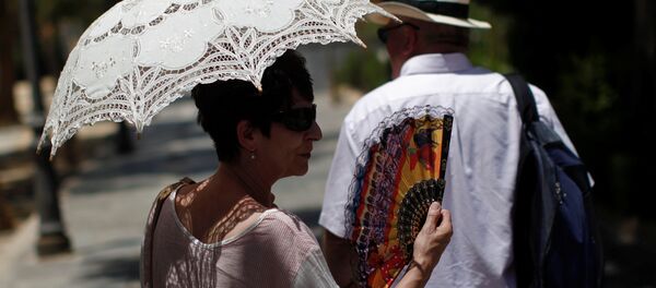 Una turista en España Una turista en España - Sputnik Mundo