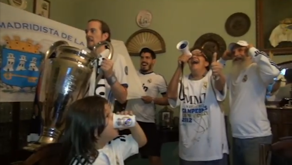 Mannequin Challenge de la Peña Madridista de La Habana - Sputnik Mundo