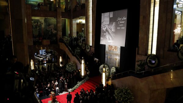 Homenaje a José Luis Cuevas en el Palacio de Bellas Artes - Sputnik Mundo