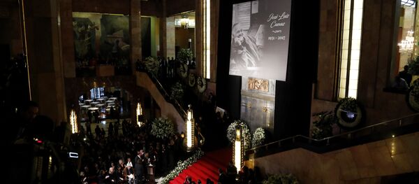 Homenaje a José Luis Cuevas en el Palacio de Bellas Artes - Sputnik Mundo