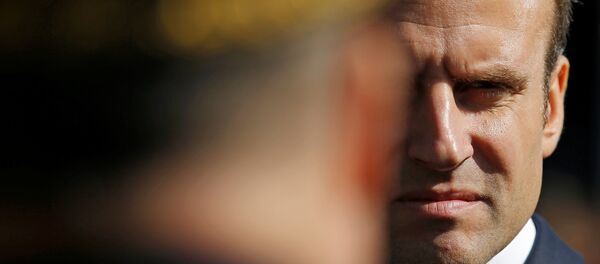 Emmanuel Macron, presidente de Francia Emmanuel Macron, presidente de Francia - Sputnik Mundo