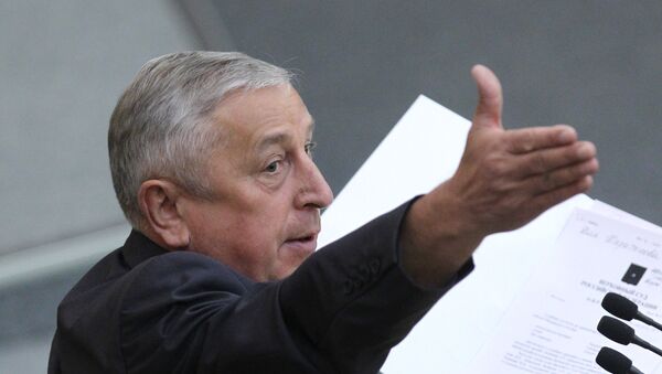 Nikolái Jaritónov, diputado comunista ruso - Sputnik Mundo