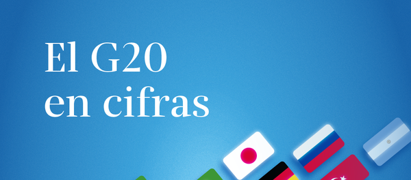 El G20 en cifras - Sputnik Mundo