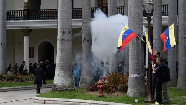 Disturbios en Caracas, Venezuela (archivo) - Sputnik Mundo