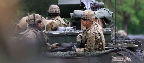 Militares estadounidenses en Polonia - Sputnik Mundo