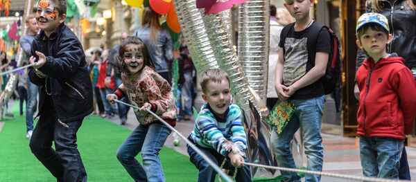 Los niños rusos (imagen referencial) - Sputnik Mundo