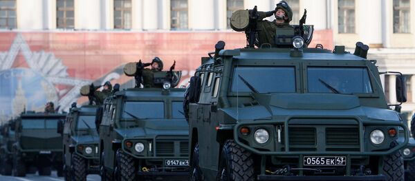 Vehículo blindado Tigr-M (archivo) - Sputnik Mundo