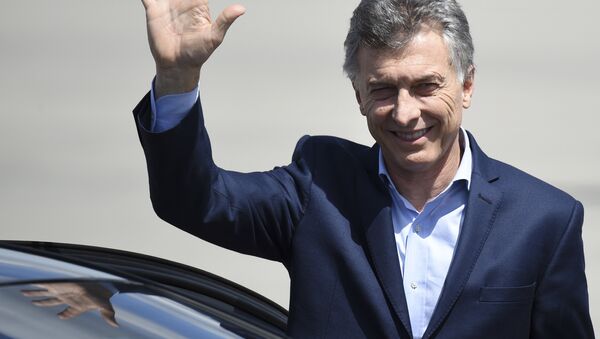 Mauricio Macri, presidente de Argentina (archivo) - Sputnik Mundo