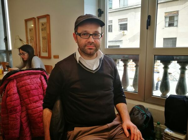 Roman Kuperschmidt, clarinetista de la Orquesta Rusa de Cámara de San Petersburgo - Sputnik Mundo