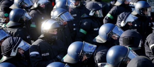 La policía de Alemania - Sputnik Mundo