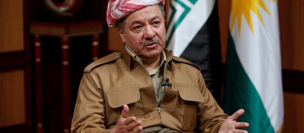 Masud Barzani, presidente del Kurdistán iraquí - Sputnik Mundo