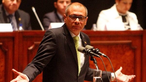 Jorge Glas, vicepresidente de Ecuador - Sputnik Mundo