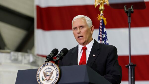 Mike Pence, vicepresidente de EEUU (archivo) - Sputnik Mundo