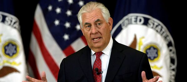 Rex Tillerson, secretario de Estado de EEUU Rex Tillerson, secretario de Estado de EEUU - Sputnik Mundo