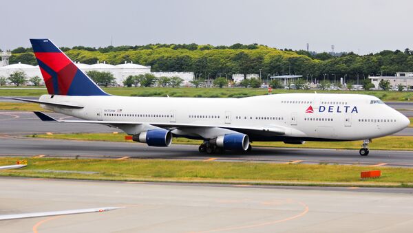 Un avión de Delta Airlines - Sputnik Mundo