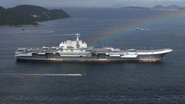 El portaviones chino Liaoning (imagen referencial) - Sputnik Mundo