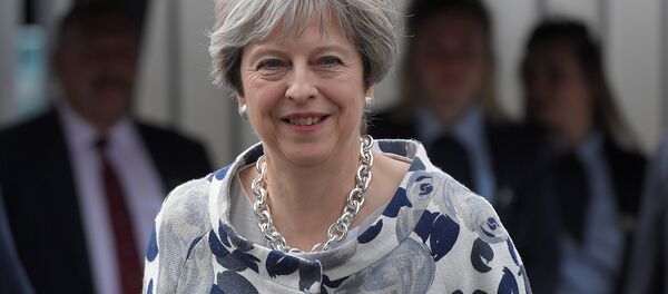 Theresa May, primera ministra de el Reino Unido - Sputnik Mundo