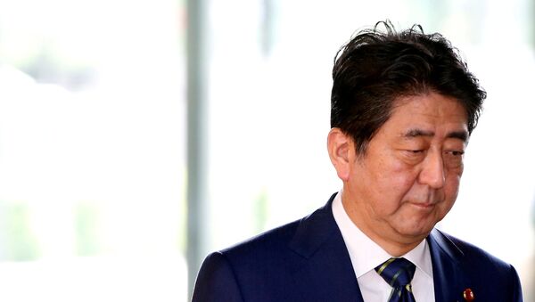 Shinzo Abe, primer ministro de Japón - Sputnik Mundo