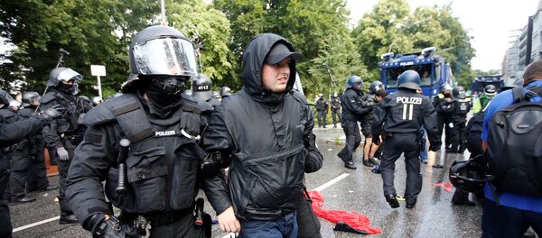 Protestas en Hamburgo (archivo) Protestas en Hamburgo (archivo) - Sputnik Mundo