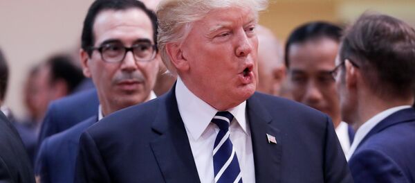 Donald Trump, presidente de EEUU - Sputnik Mundo