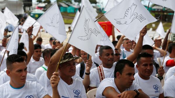 Paz con FARC en Colombia - Sputnik Mundo