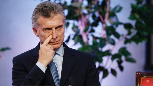 Mauricio Macri, presidente de Argentina - Sputnik Mundo