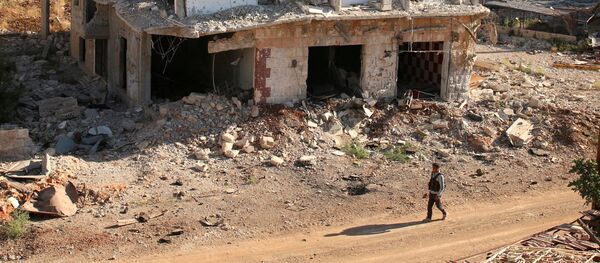 Edificios destruidos en Siria - Sputnik Mundo