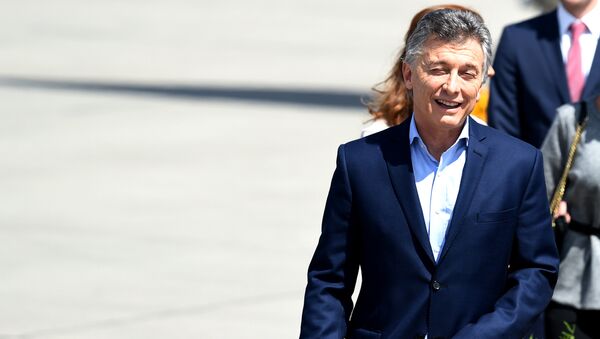 Mauricio Macri, presidente de Argentina (archivo) - Sputnik Mundo