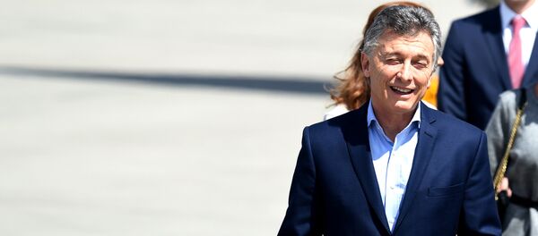 Mauricio Macri, presidente de Argentina - Sputnik Mundo