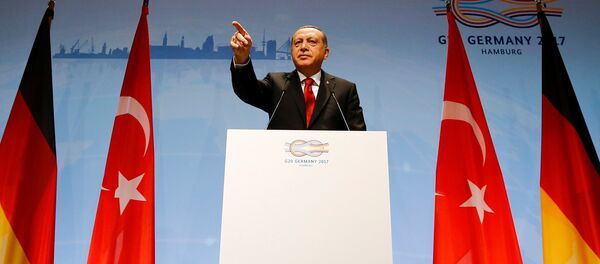 Recep Tayyip Erdogan, presidente de Turquía - Sputnik Mundo