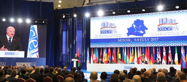 La sesión anual de la Asamblea Parlamentaria de la Organización para la Seguridad y la Cooperación en Europa - Sputnik Mundo