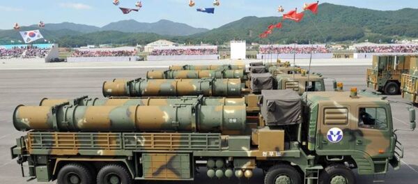 Los misiles de crucero Hyunmu-3 - Sputnik Mundo