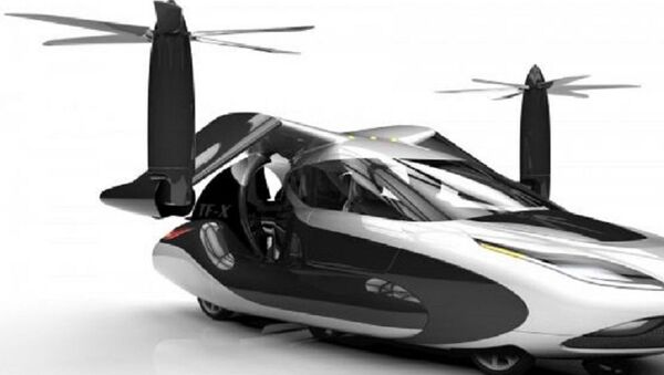 Coche volador TF-X - Sputnik Mundo