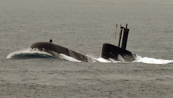 Submarino surcoreano (imagen referencial) - Sputnik Mundo