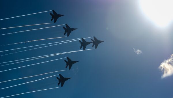 Se cumplen 105 años de las Fuerzas Aeroespaciales de Rusia en San Petersburgo - Sputnik Mundo