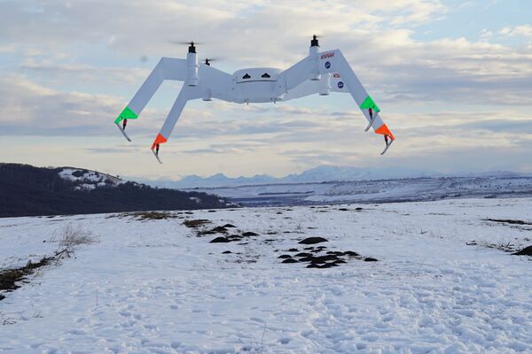 El dron de carga Yurik El dron de carga Yurik - Sputnik Mundo