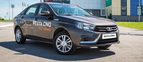 Lada Vesta CNG Lada Vesta CNG - Sputnik Mundo