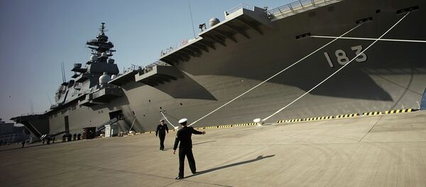 Izumo, destructor japonés (archivo) - Sputnik Mundo