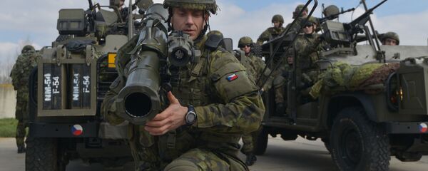 Las maniobras de la OTAN en la República Checa (archivo) - Sputnik Mundo
