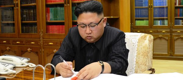 Kim Jong-un, líder de Corea del Norte Kim Jong-un, líder de Corea del Norte - Sputnik Mundo
