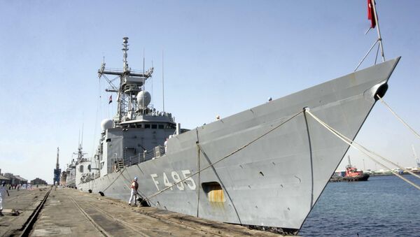 Fragata turca (archivo) - Sputnik Mundo