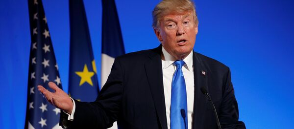 Donald Trump, el presidente de EEUU Donald Trump, el presidente de EEUU - Sputnik Mundo