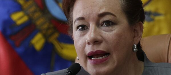 María Fernanda Espinosa, canciller de Ecuador - Sputnik Mundo